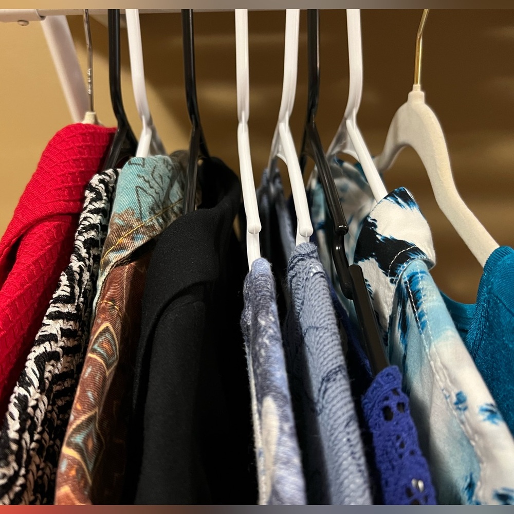 Chico’s Lot of 9 Jackets and Tops, Size 3 (XL)